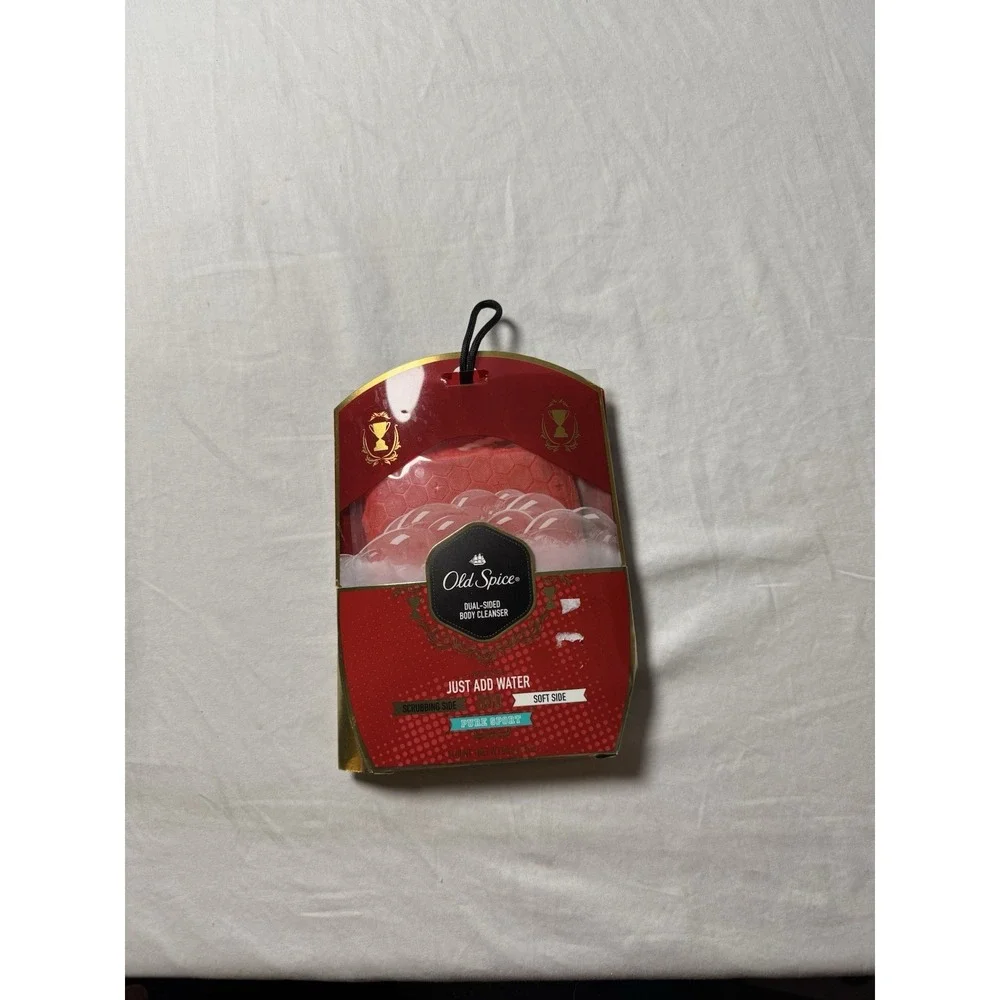 Old Spice Duo Pure Sport Dual Sided Body Cleanser - New In Package Discontinued